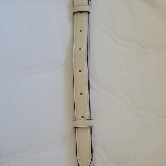 Coach Ivory Quilted Crossbody Bag - Picture 9 of 9